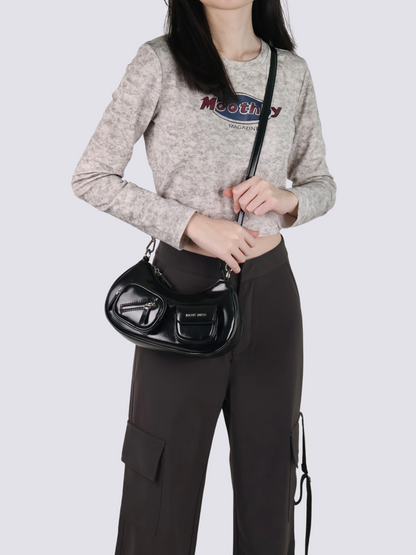 Elva Pocket Hobo Bag