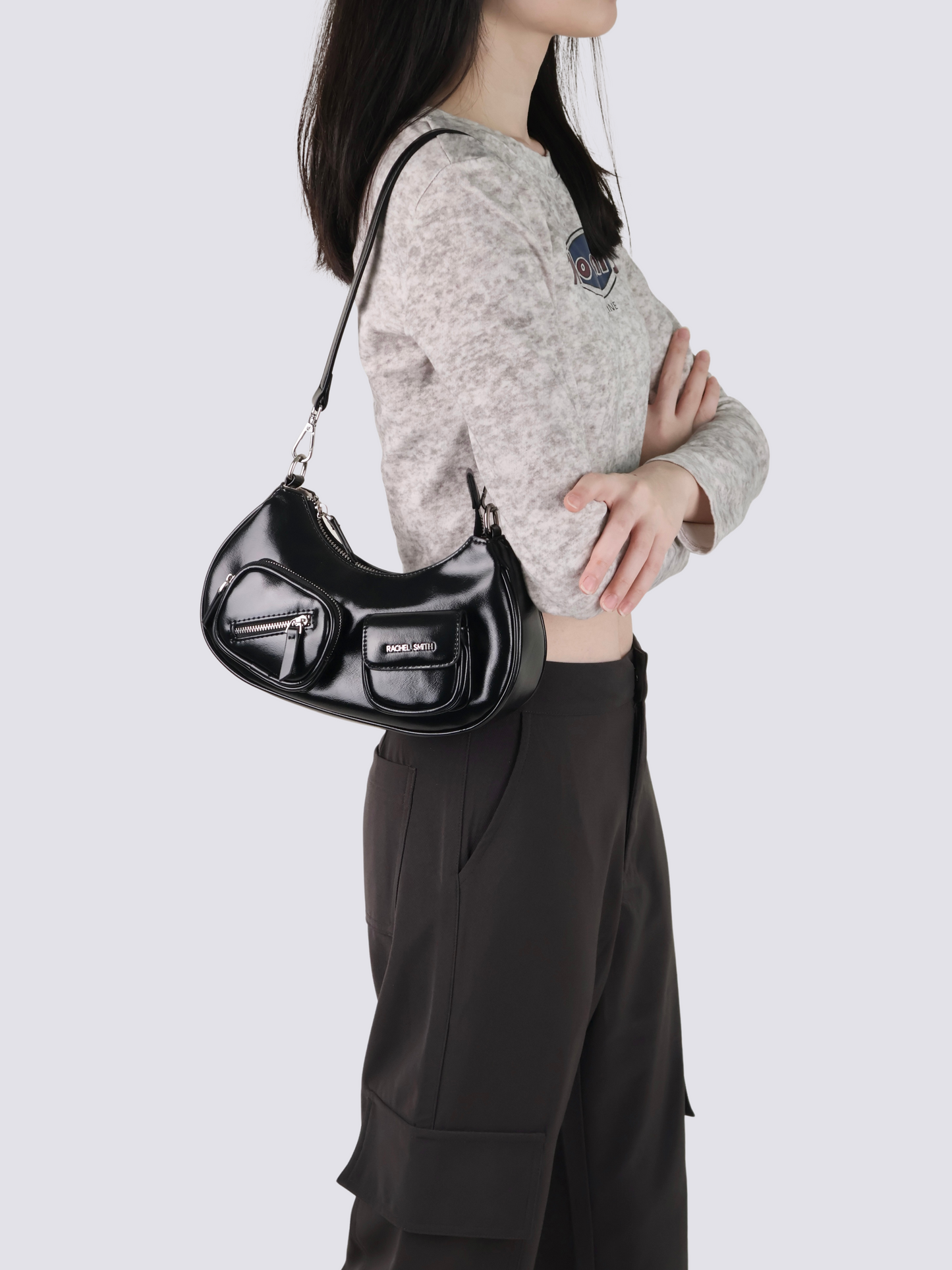 Elva Pocket Hobo Bag