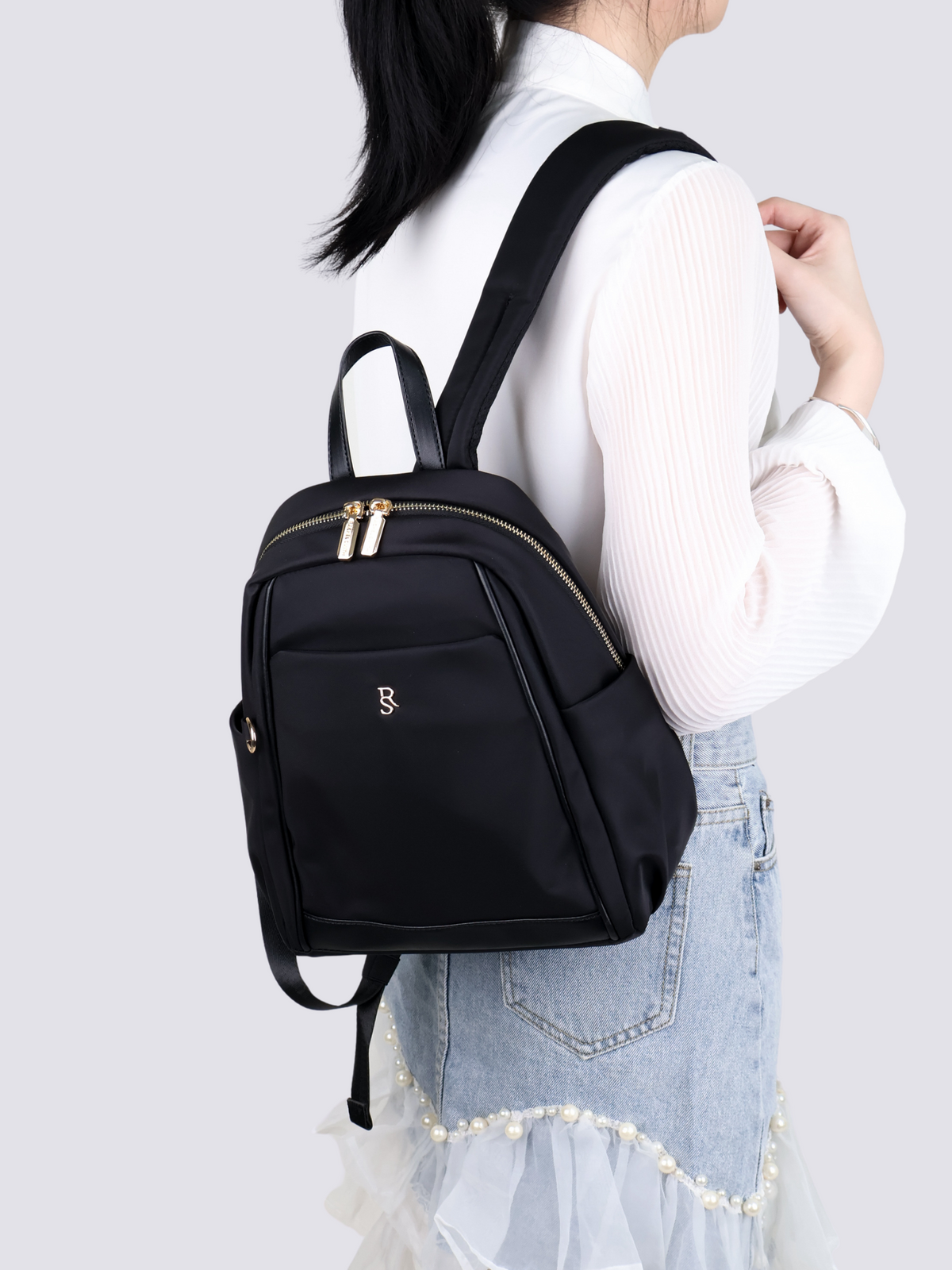 Yuki Small Nylon Backpack – Rachel Smith Designer Sdn Bhd