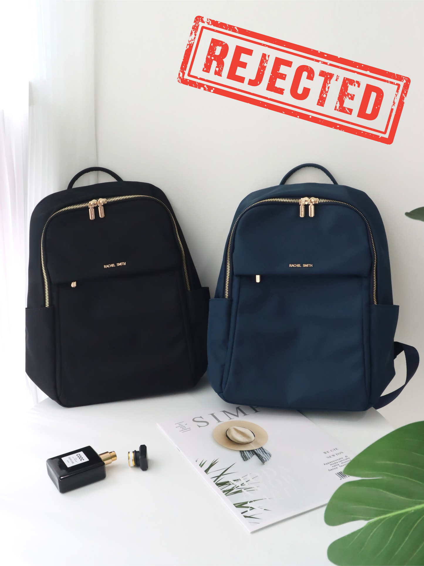(Rejected Sales) Ivy Medium Nylon Backpack
