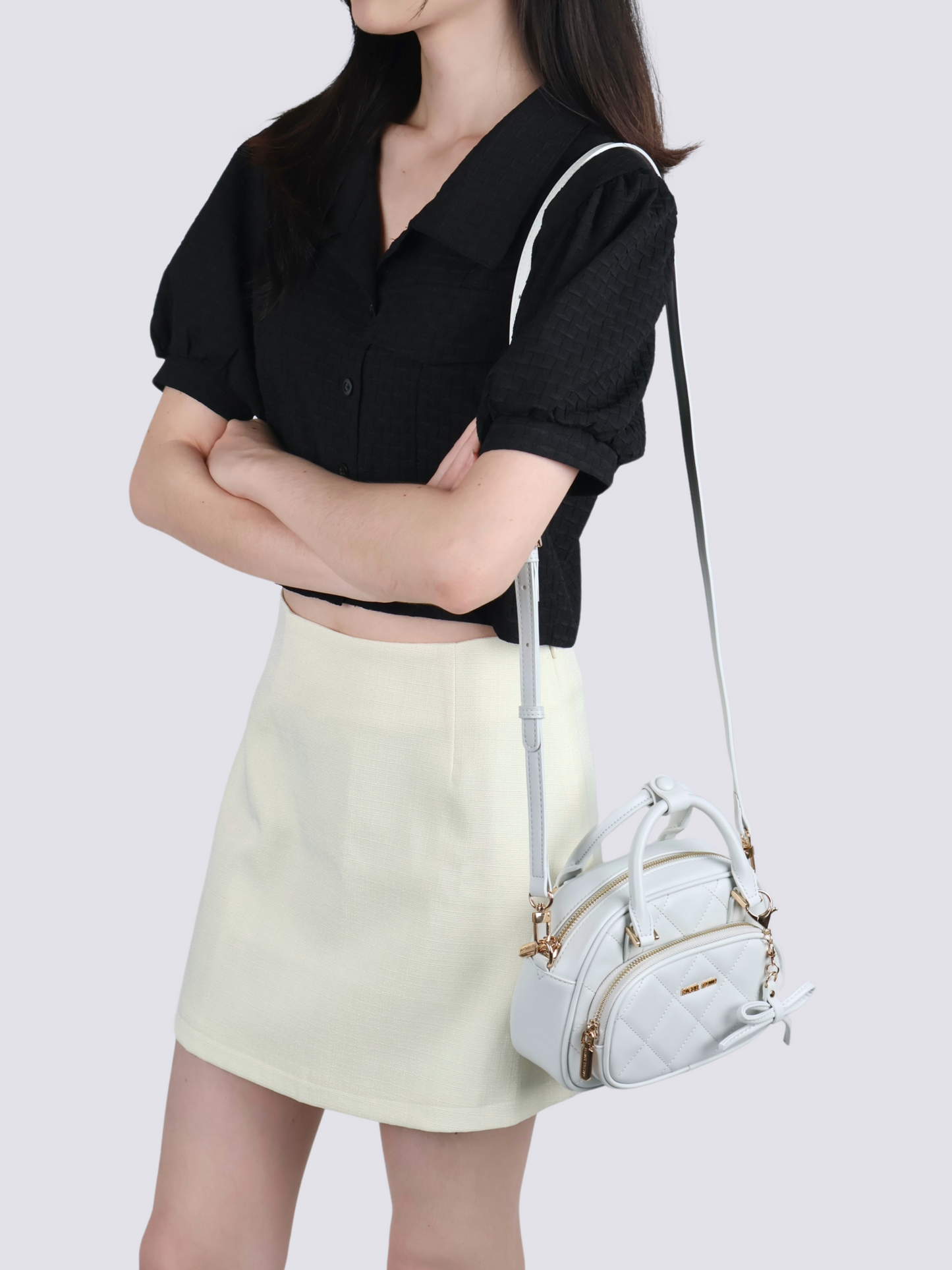 Tami Quilted Crossbody Sling Bag