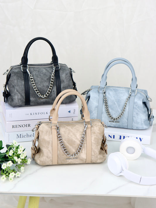 Dorothy Denim Boston Bag