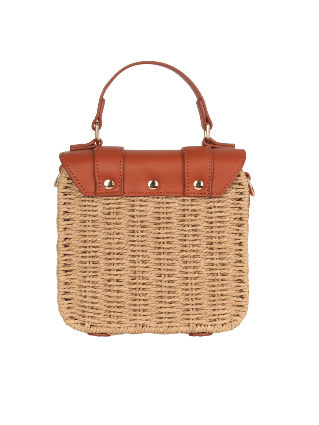 Summer Woven Crossbody Sling Bag