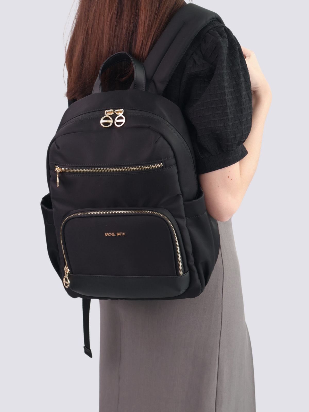 Selina Medium Nylon Backpack – Rachel Smith Designer Sdn Bhd