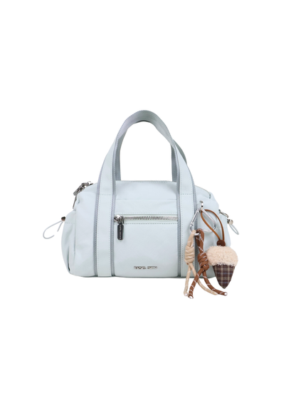 Stephy Nylon Boston Bag