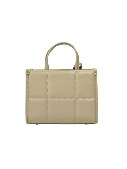 Carmen Square Grid Small Tote Bag