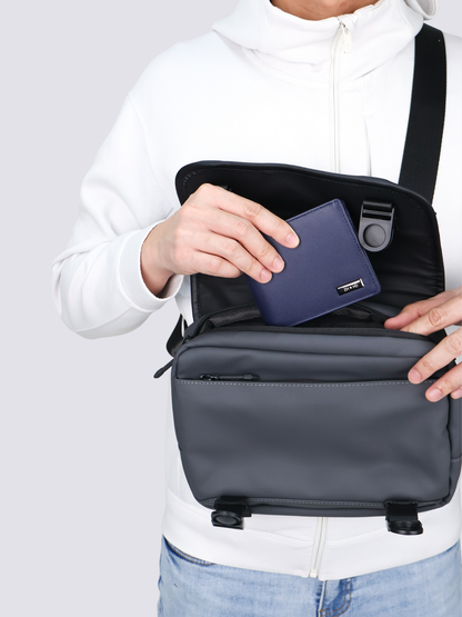 Calvin Genuine Leather Wallet With Coin Pocket