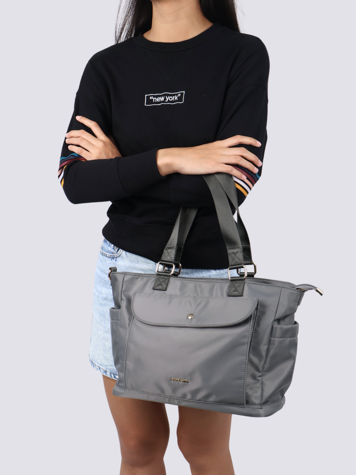 Camilia Nylon Tote Bag