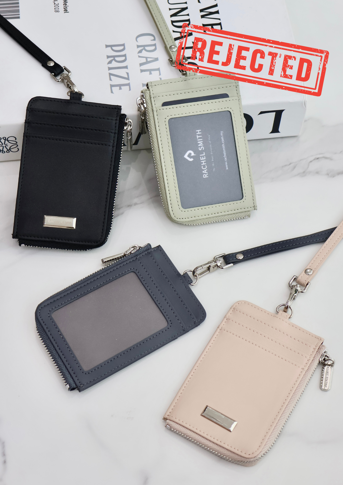 (Rejected Sales) Jamie Lanyard Card Holder