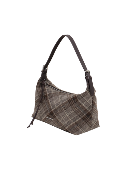 Charlotte Plaid Crossbody Bag