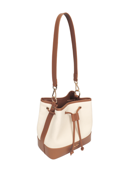 Agnes Drawstring Bucket Bag