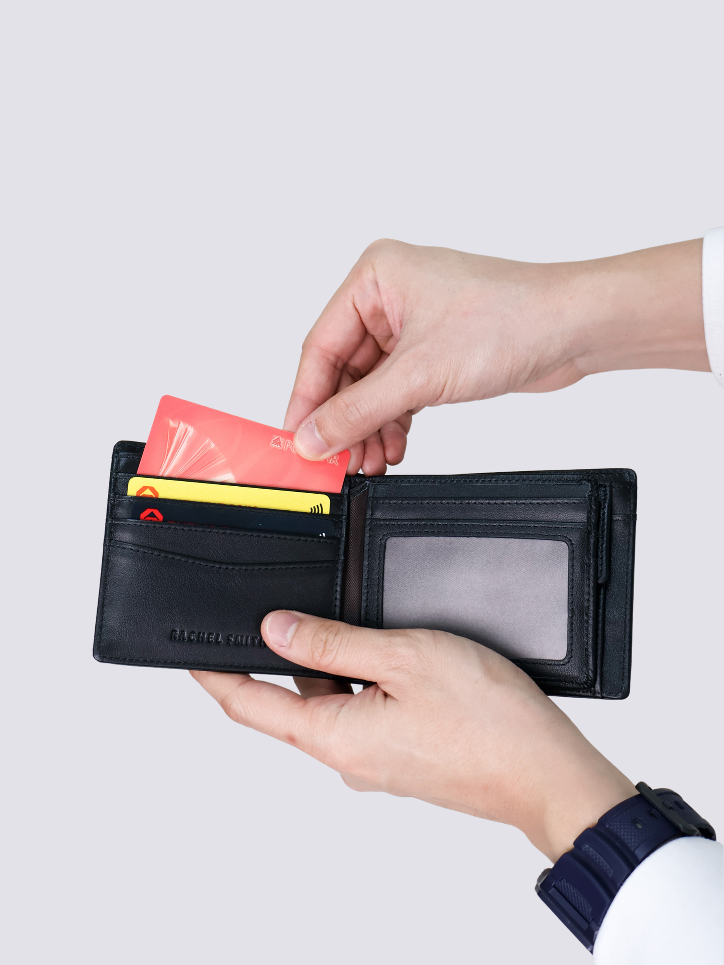 Calvin Genuine Leather Wallet With Coin Pocket