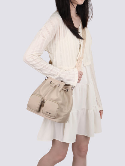 Debbie Nylon Bucket Bag