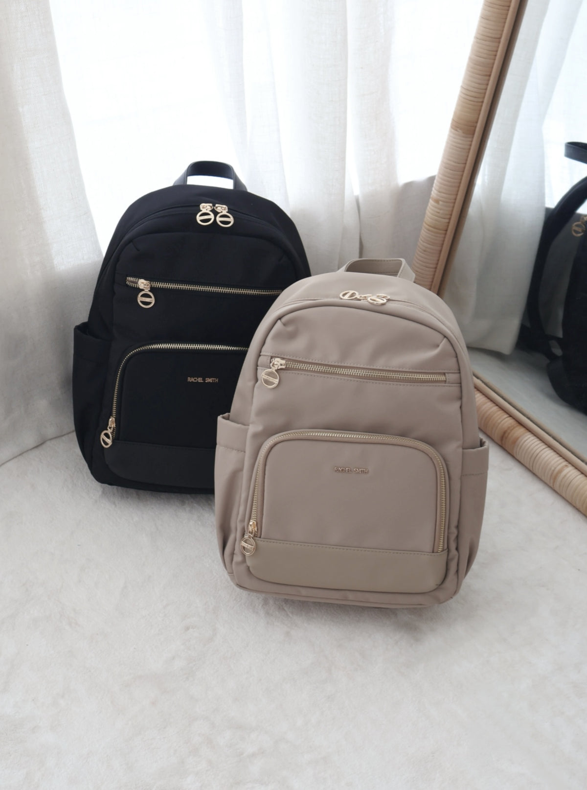 Selina Medium Nylon Backpack – Rachel Smith Designer Sdn Bhd