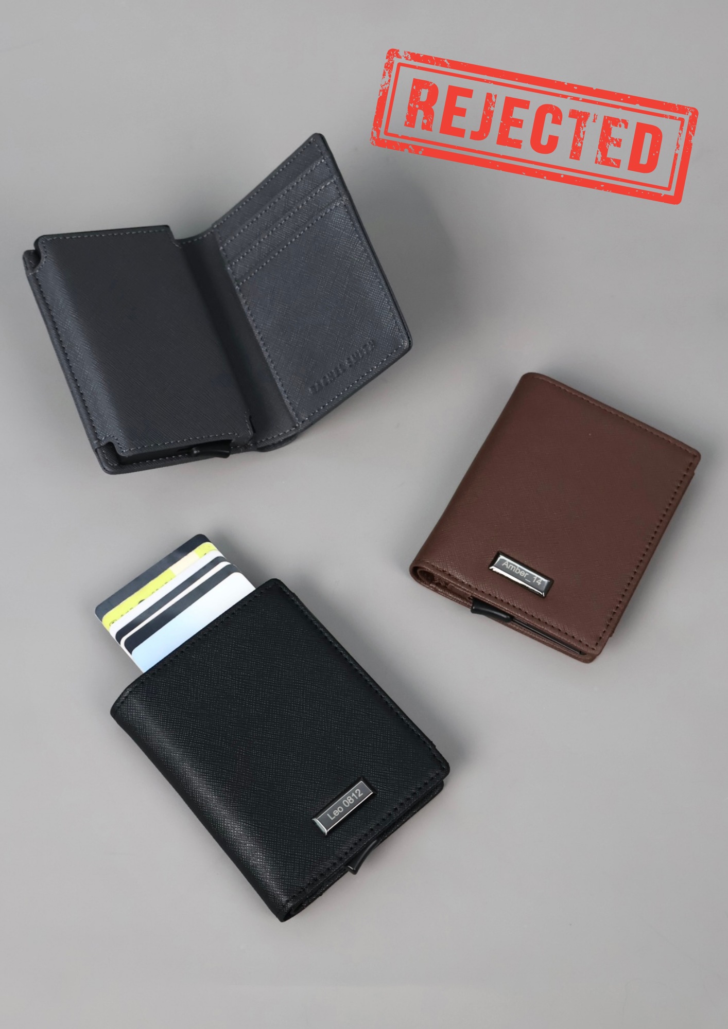 (Rejected Sales) Leo Pop Up Card Wallet
