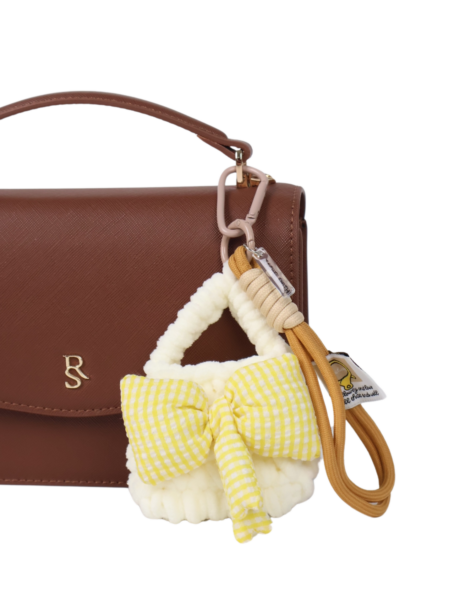 RS Mini Ribbon Bag Charm