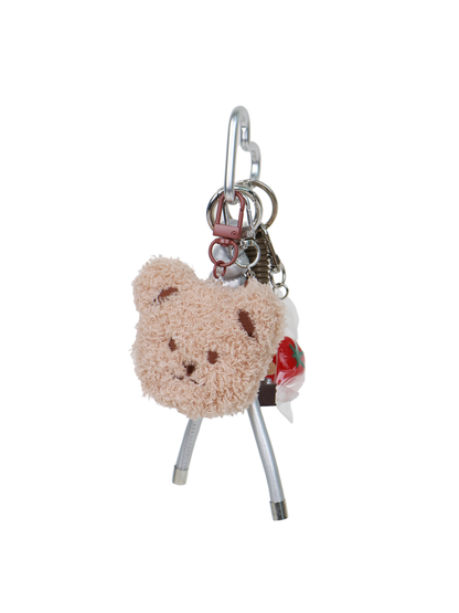 RS Tomato Bear Bag Charm