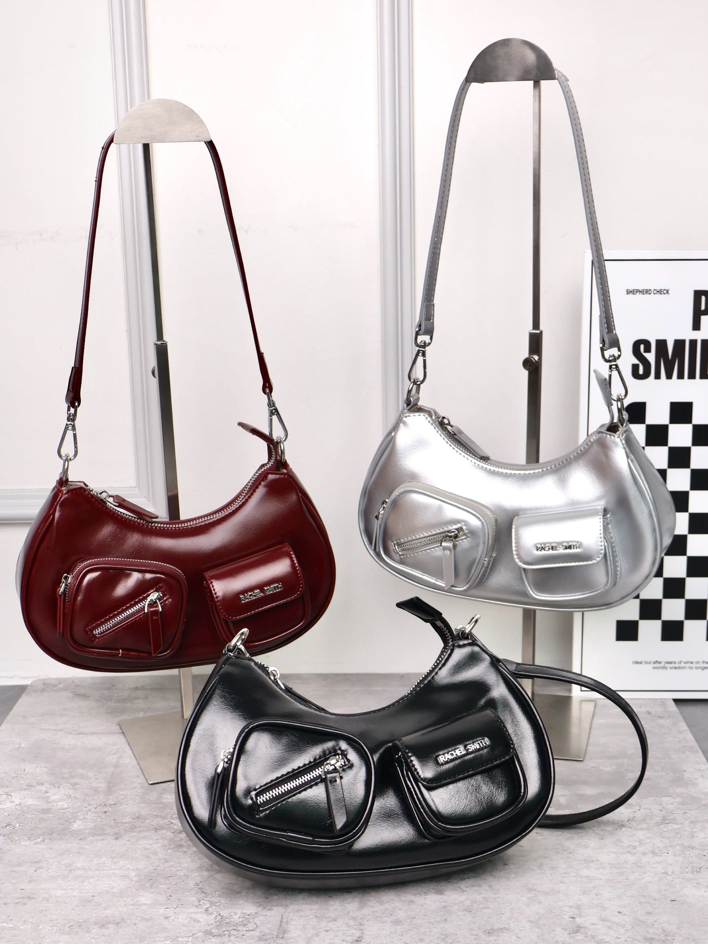 Elva Pocket Hobo Bag