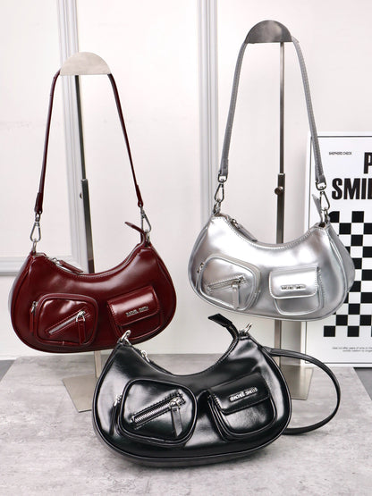 Elva Pocket Hobo Bag