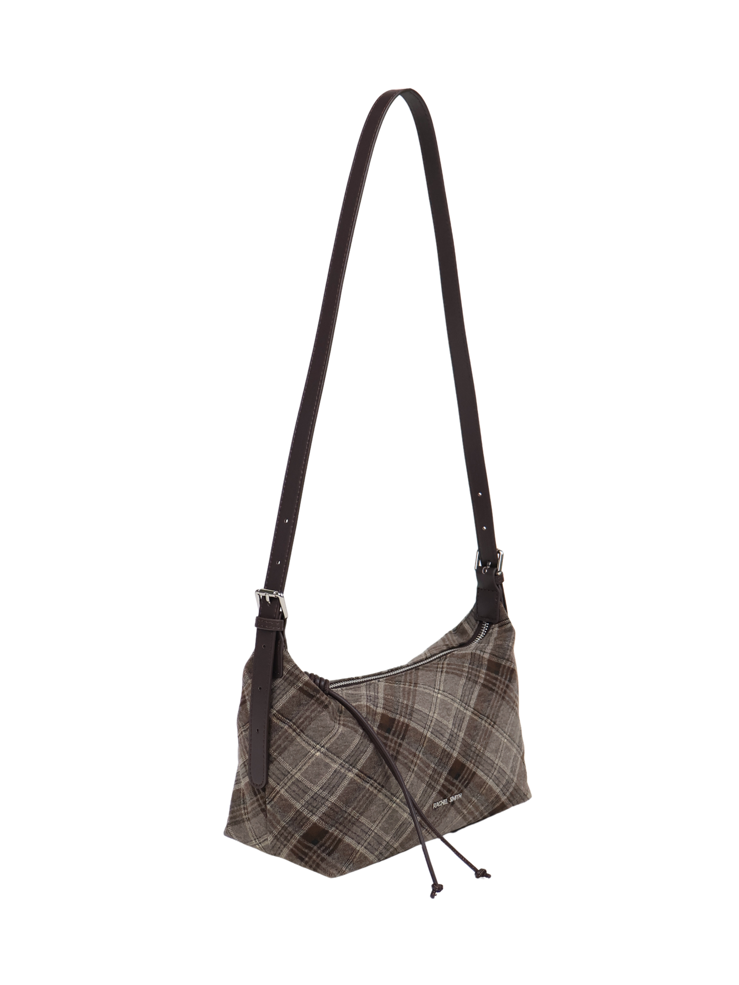 Charlotte Plaid Crossbody Bag