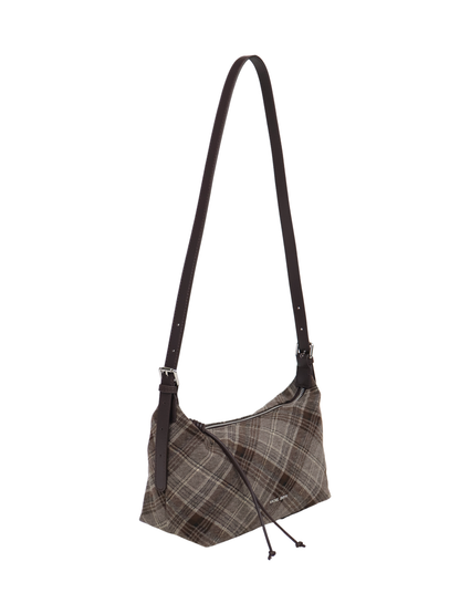 Charlotte Plaid Crossbody Bag