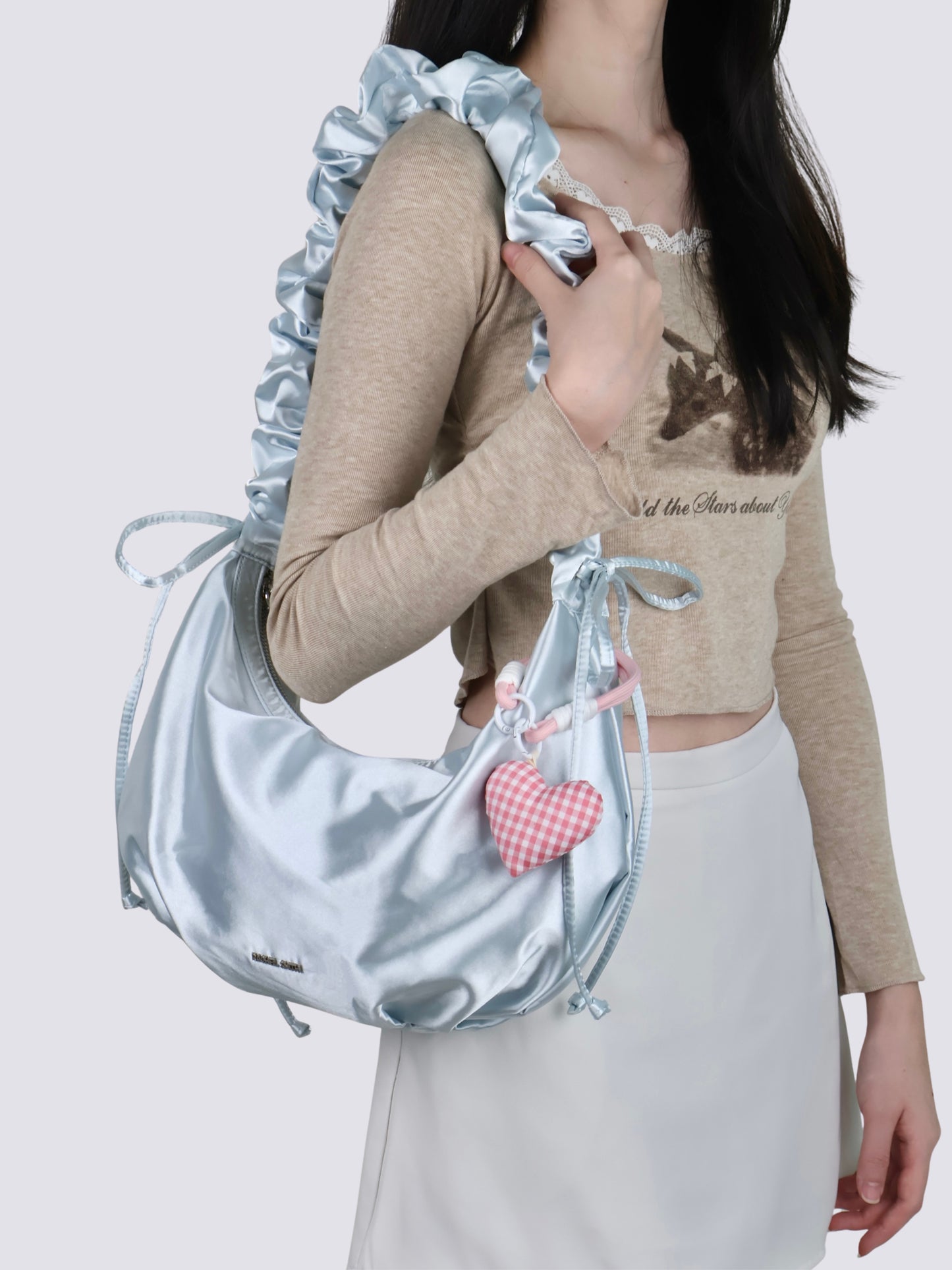 Glowy Drawstring Cloudy Bag