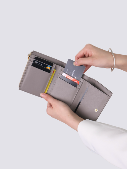 Miki Tri-Fold Short Wallet