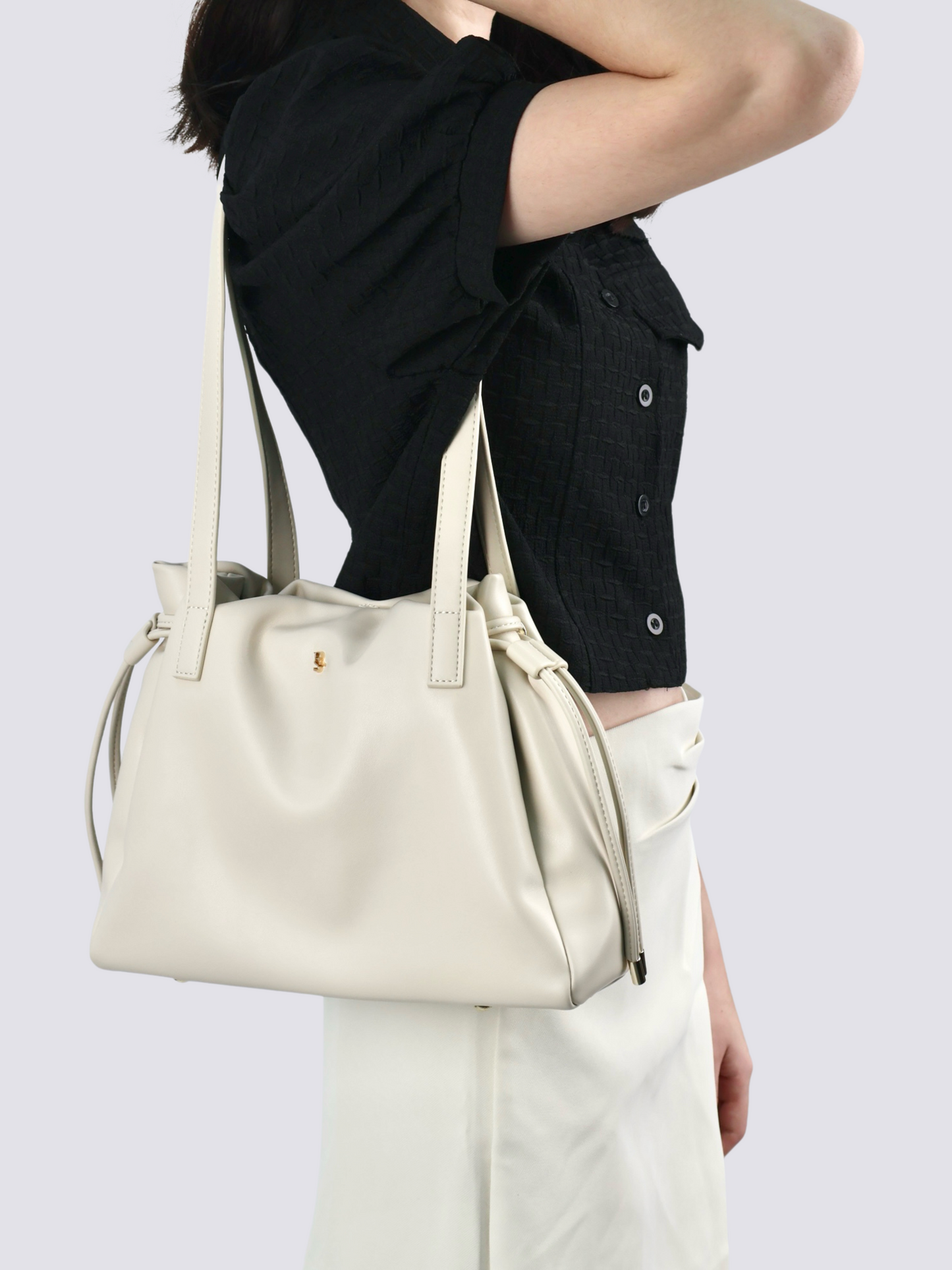 Sonia Medium Drawstring Tote Bag