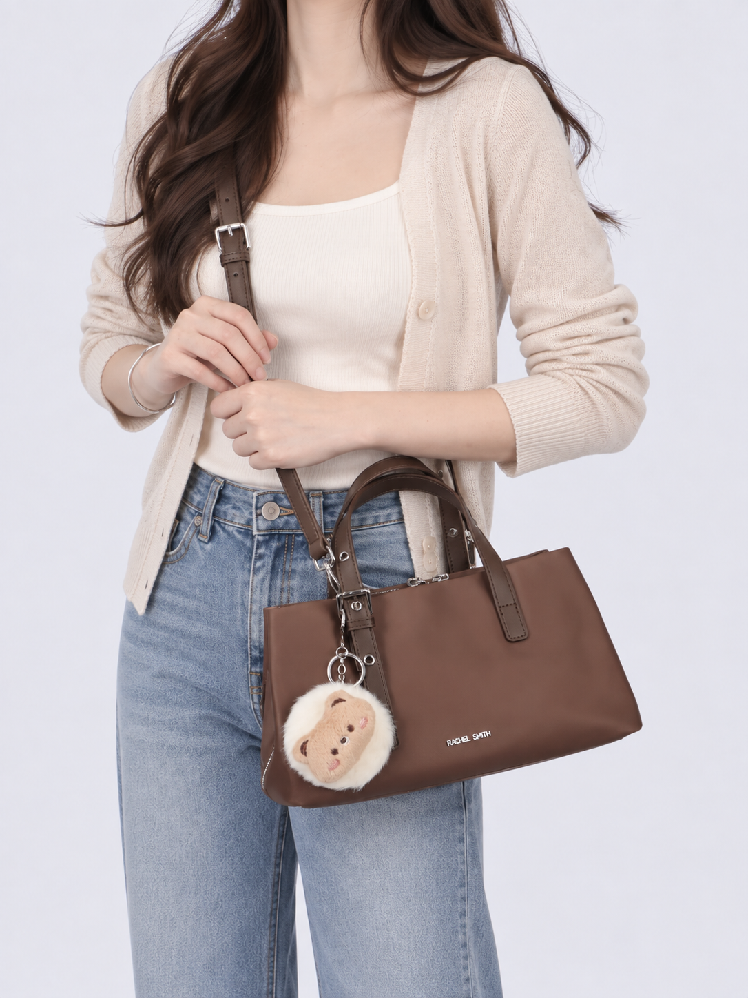 Sabrina Nylon Small Tote Bag