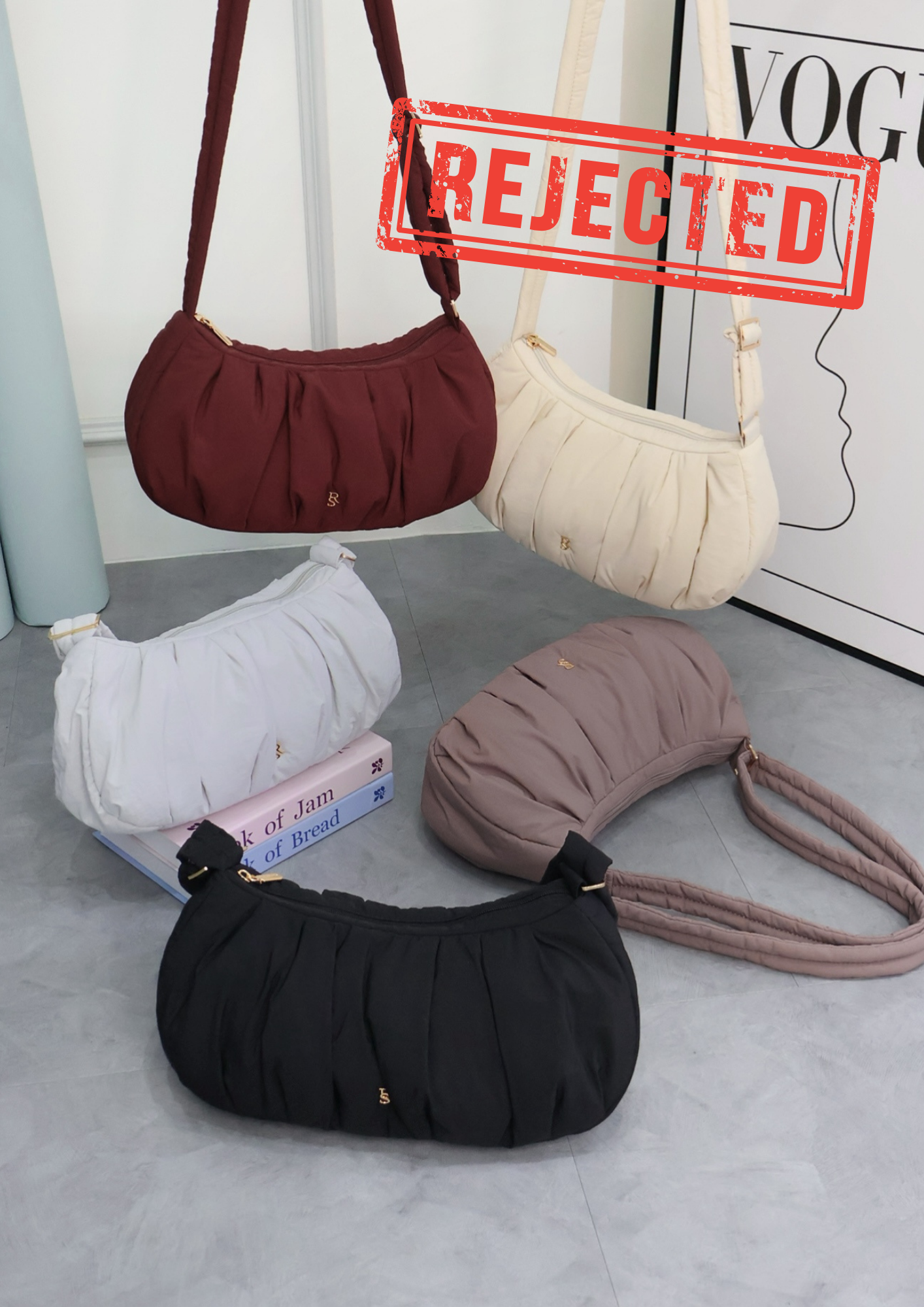 (Rejected Sales) Winnie Puffer Crossbody Bag