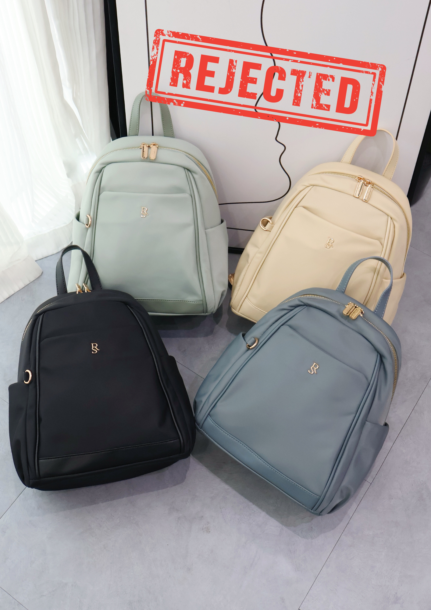 (Rejected Sales) Yuki Small Nylon Backpack