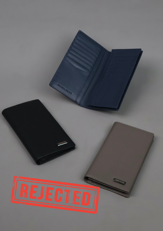 (Rejected Sales) Jason Genuine Leather Long Wallet