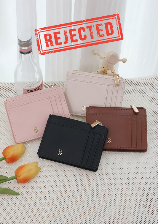 (Rejected Sales) Lily Zipper Card Holder