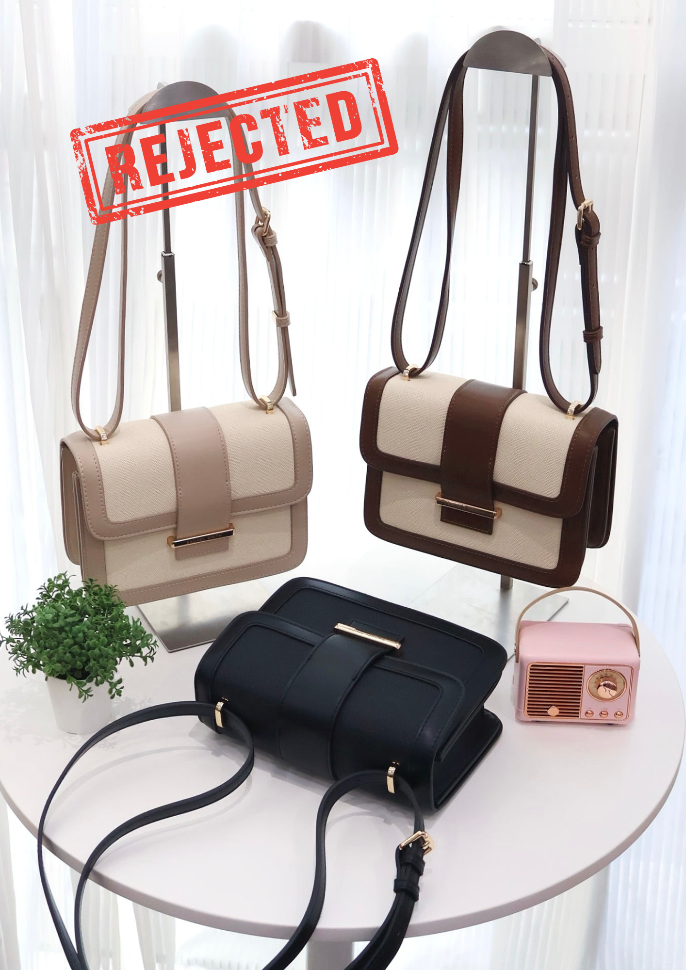 (Rejected Sales) Nicole Vintage Crossbody Bag