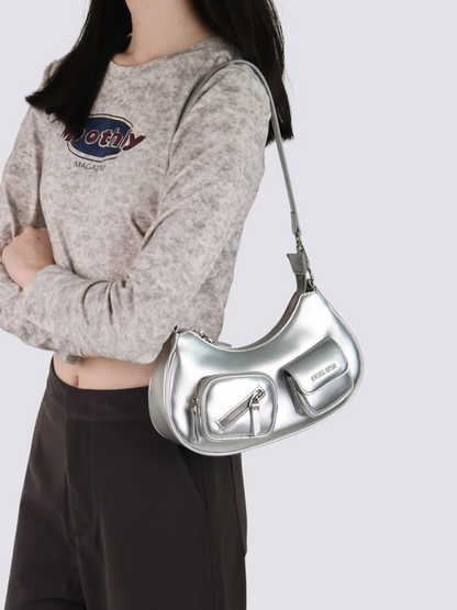 Elva Pocket Hobo Bag