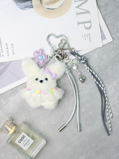 RS Purple Rabbit Bag Charm