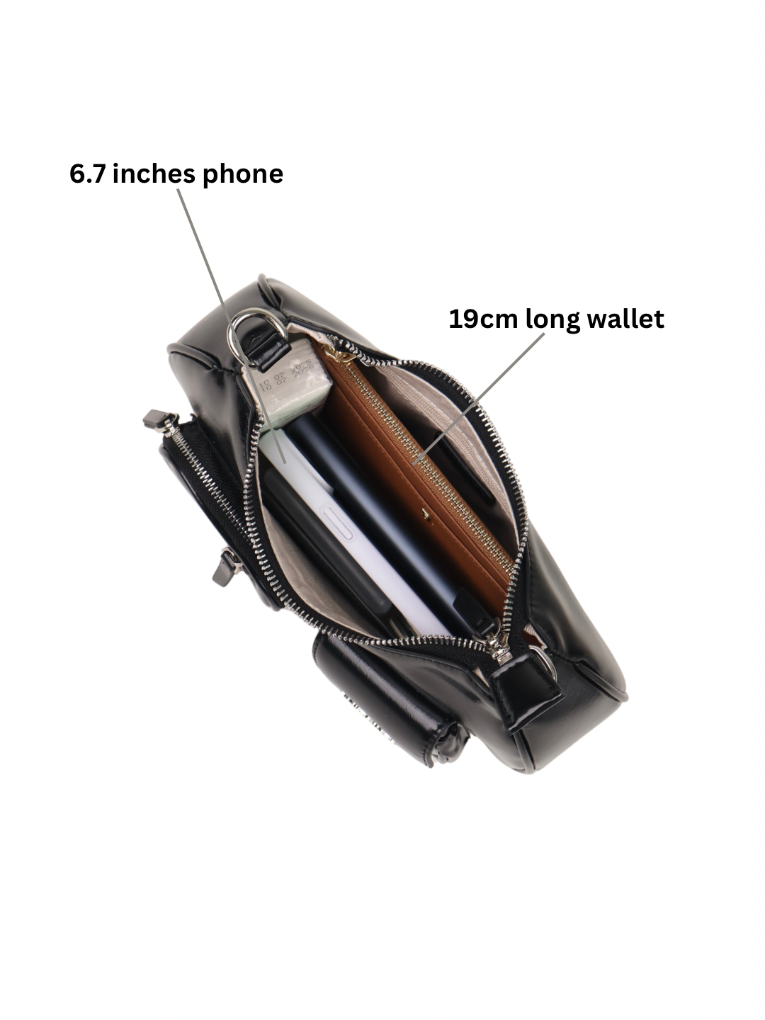 Elva Pocket Hobo Bag