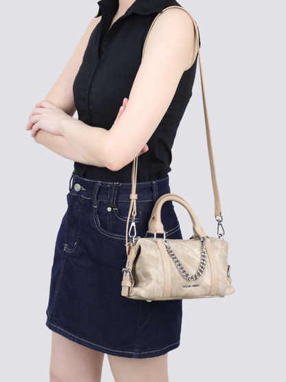 Dorothy Denim Boston Bag