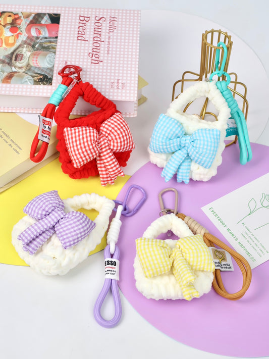 RS Mini Ribbon Bag Charm