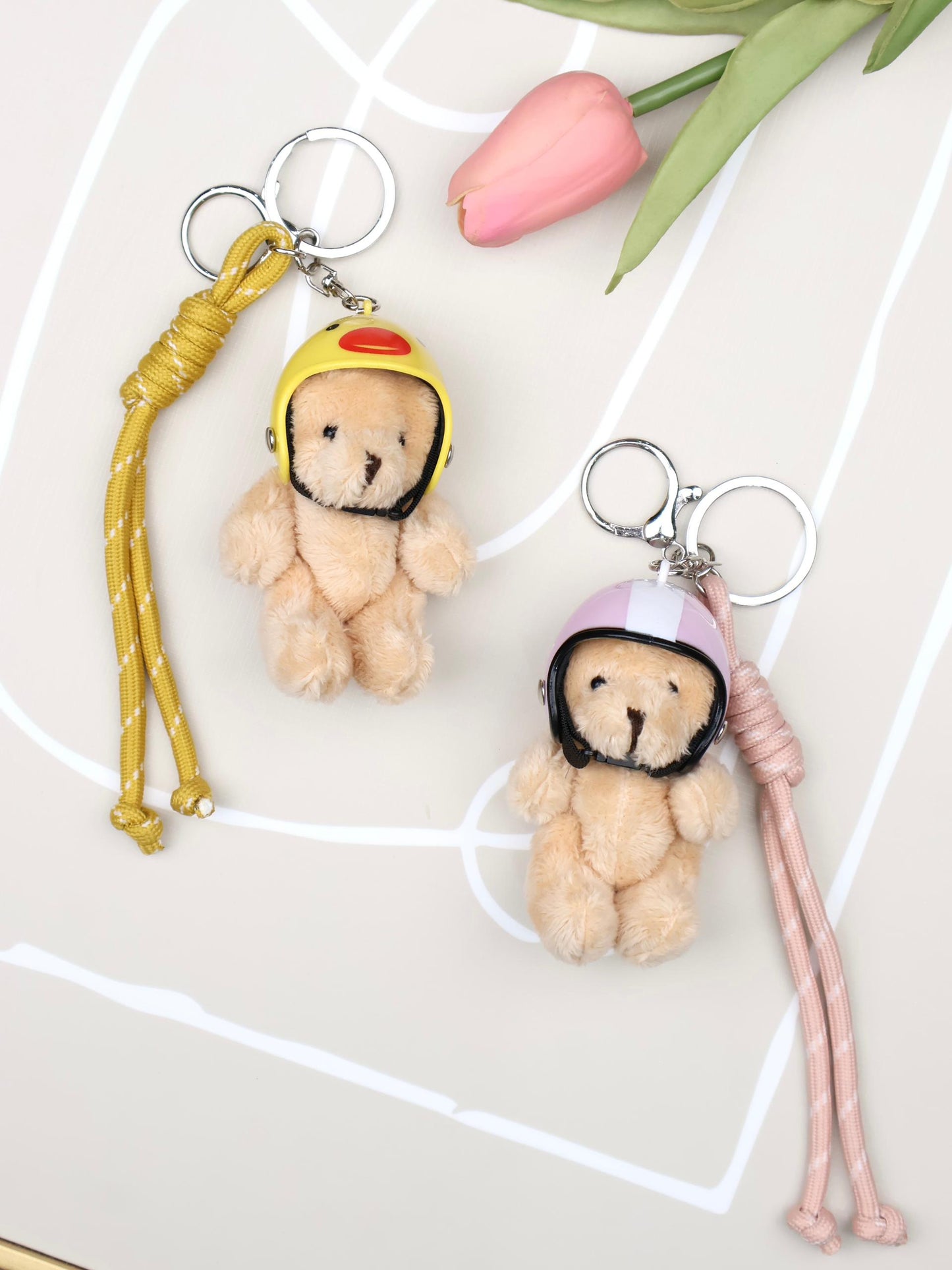 Motorcycle Bear Charm