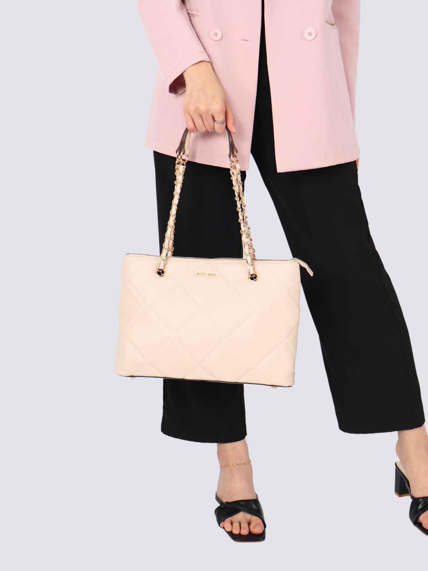 Melody Quilted Tote Bag