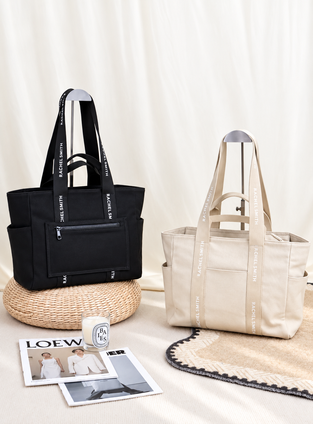 Maia Canvas Tote Bag