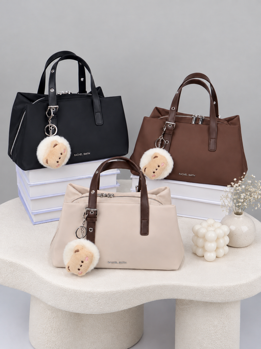 Sabrina Nylon Small Tote Bag