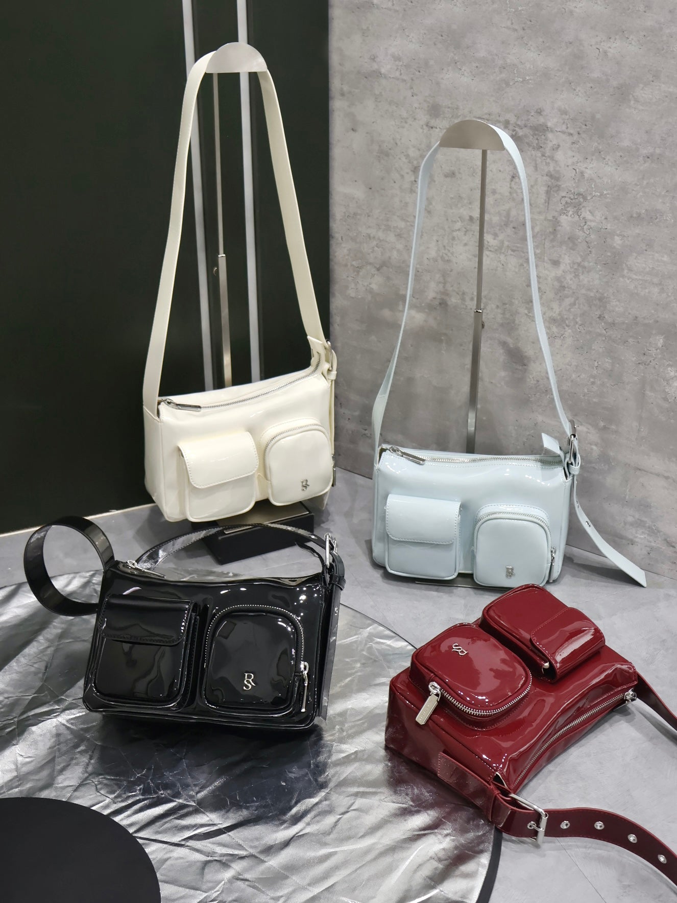 Jelly Glossy Pocket Bag
