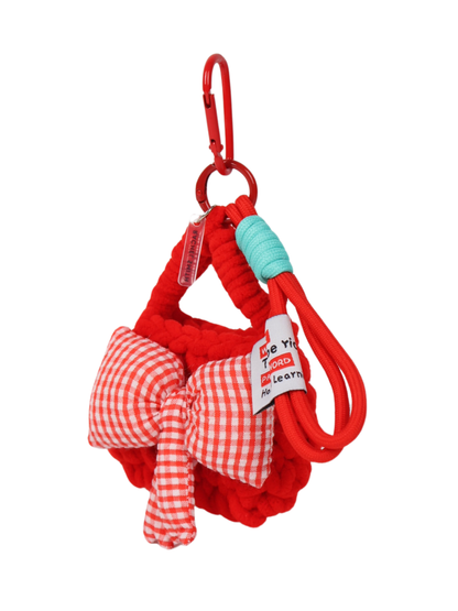 RS Mini Ribbon Bag Charm