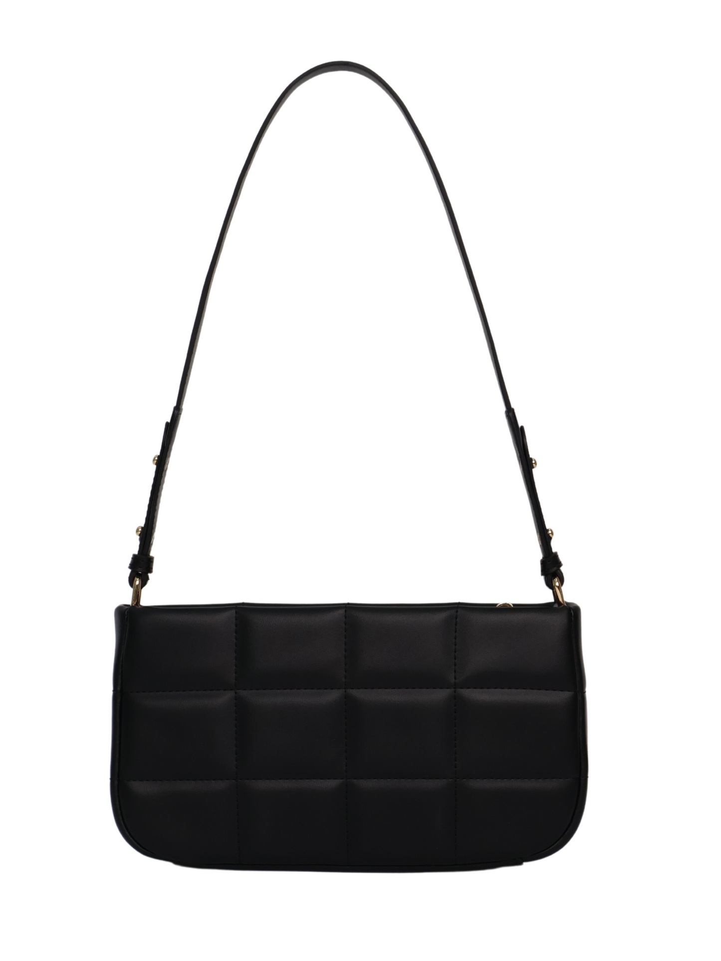 Nancy Square Grid Hobo Bag