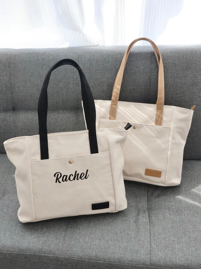 Helen Canvas Tote Bag