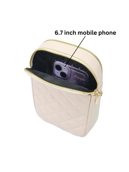 Abby Quilted Phone Pouch