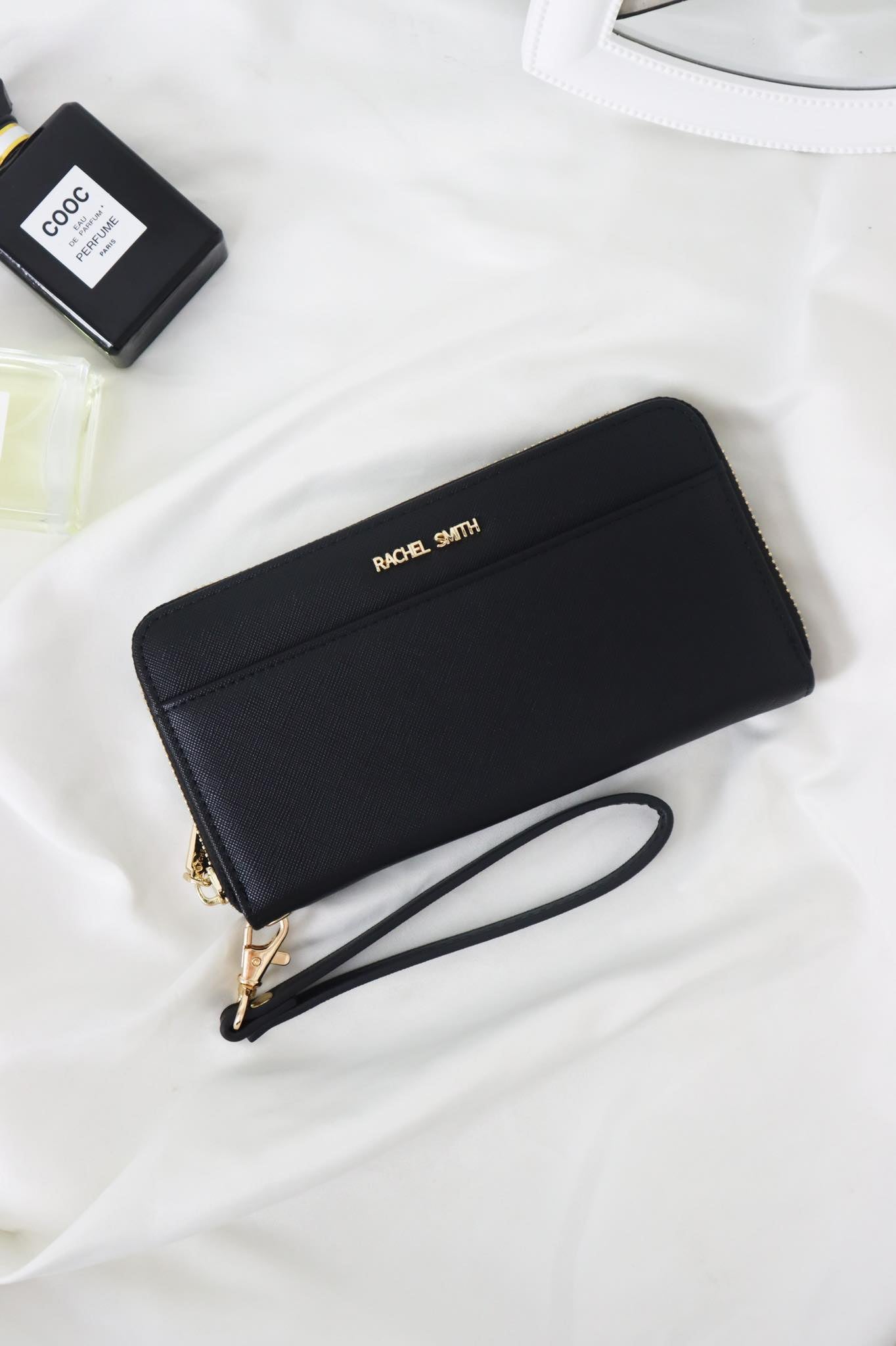 Cassie Zip Wristlet Long Wallet