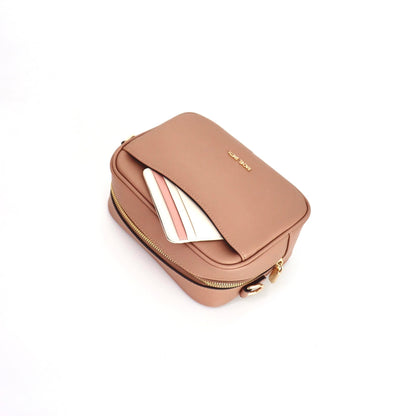 Ruby Single Zip Crossbody Sling Bag